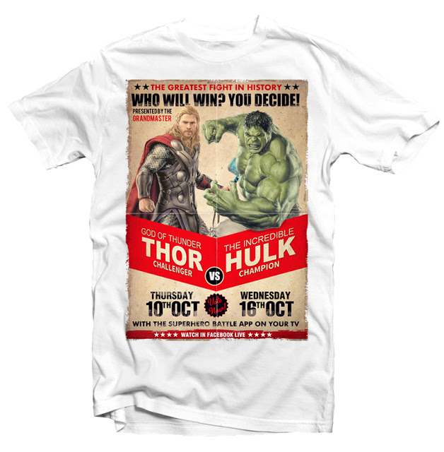 THOR HULK POSTER
