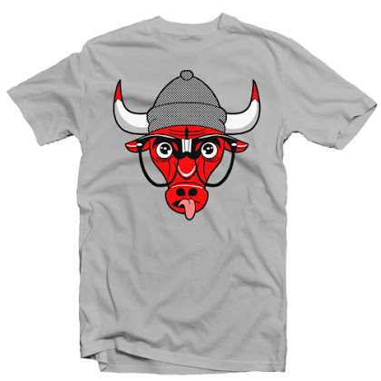 CHICAGO BULLS HIPSTER LOGO