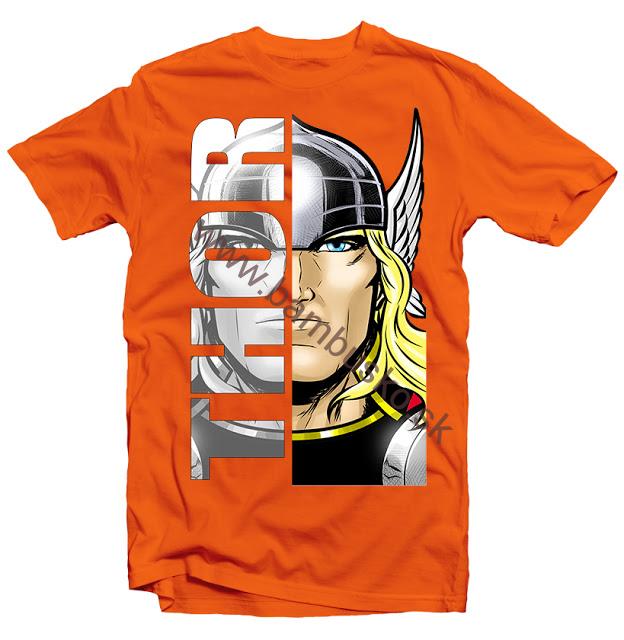 COMIC HALF FACE THOR