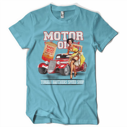 MOTOR OIL PIN UP