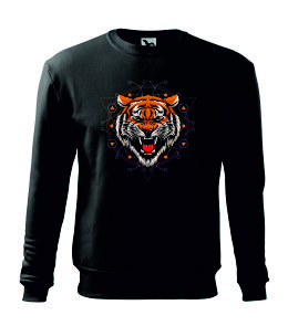 Geometrik Tiger mikina