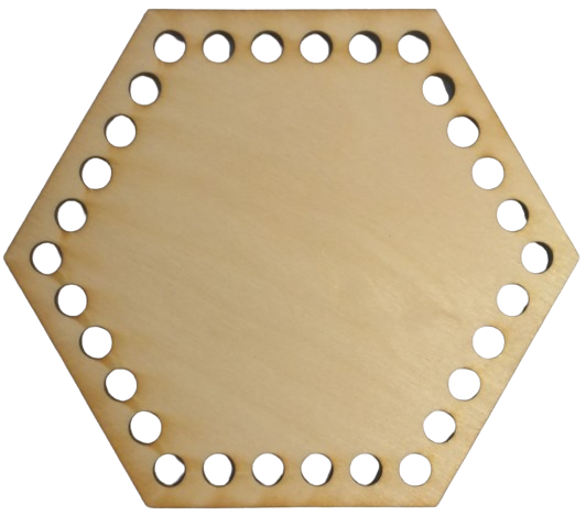 Ideálne dno pre hačkovanie hextagon