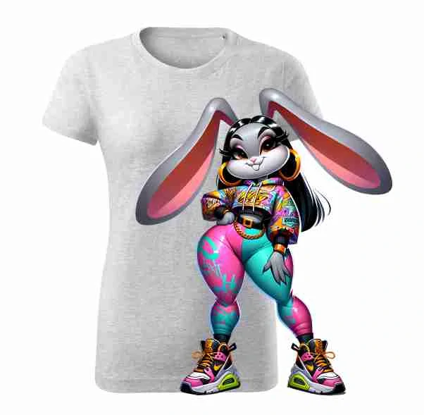 Cool rabbit Dámske tričko