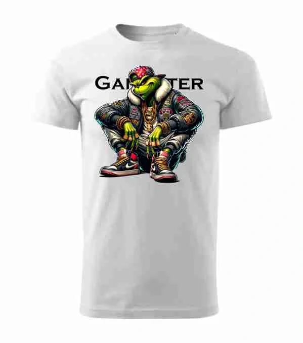 Gangster Grinch – pánske tričko
