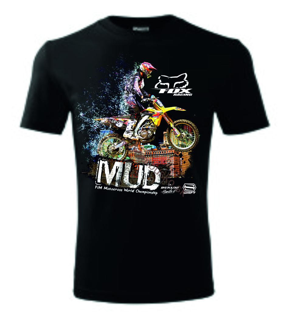 Tričko MUD Racing Motocross